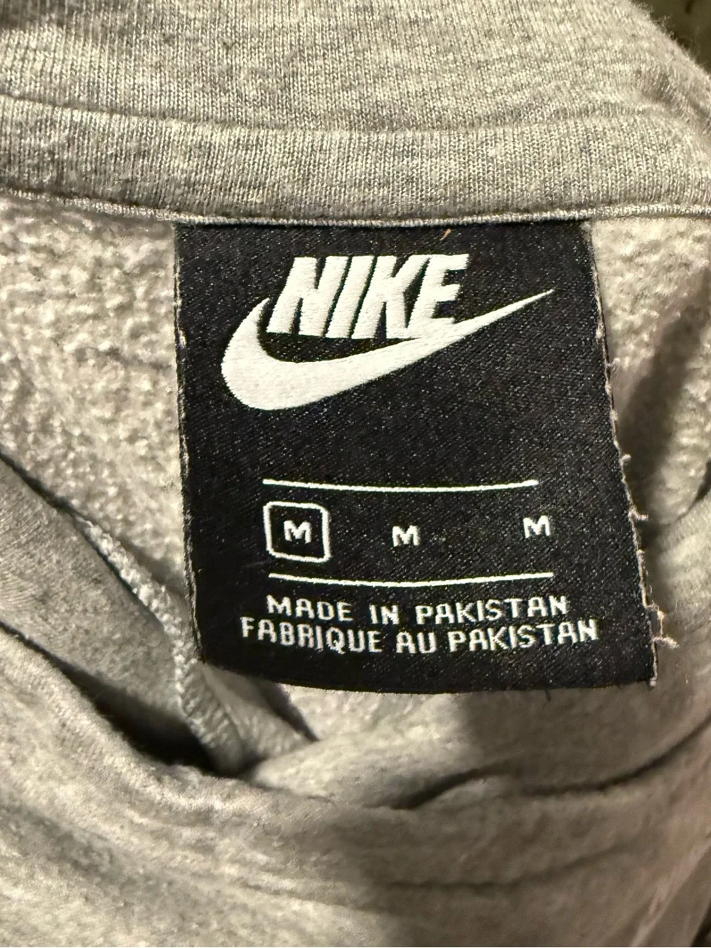 Nike Women’s Light Gray Cowl Neck Pullover Sweatshirt